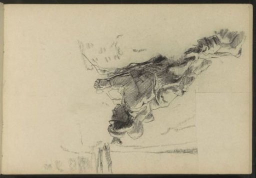 Landscape with two reclining figures