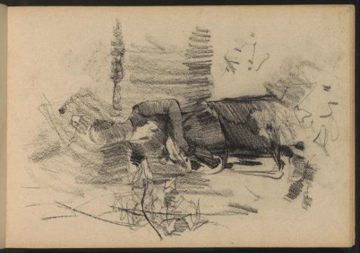 Young woman picking