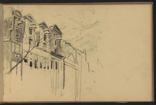 View of the facades of Herengracht 392-384 in Amsterdam