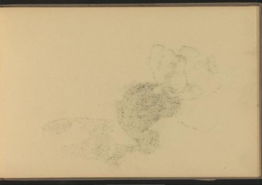 Rubbing of the chalk drawing on page 37A