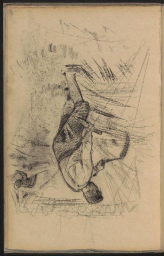 Peasant with a Sickle in the Field