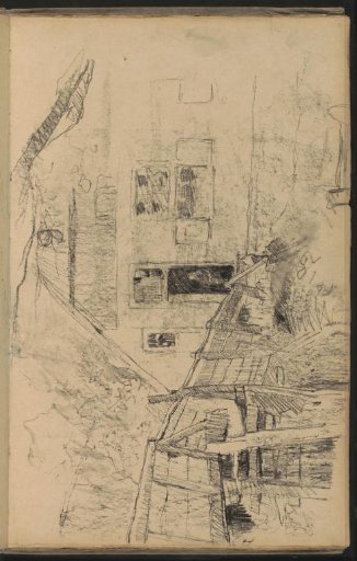 Farmhouse by a Bridge