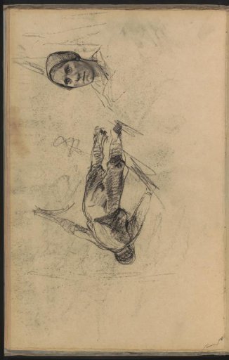 Peasant with a Sickle and a Woman's Head