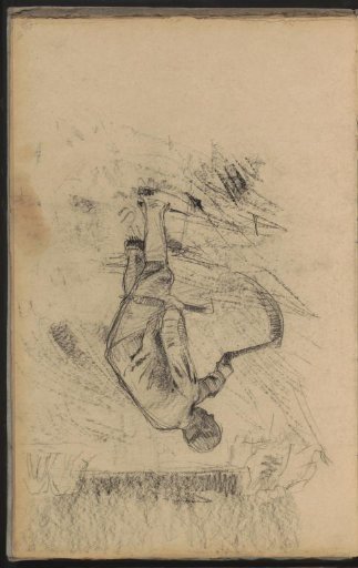 Peasant with a Sickle in the Field