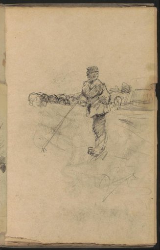 Shepherd Leaning on a Staff