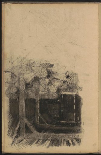 Interior of a sheepfold