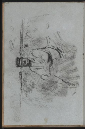 Seated shepherd