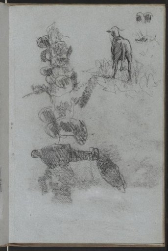 Shepherd with his flock