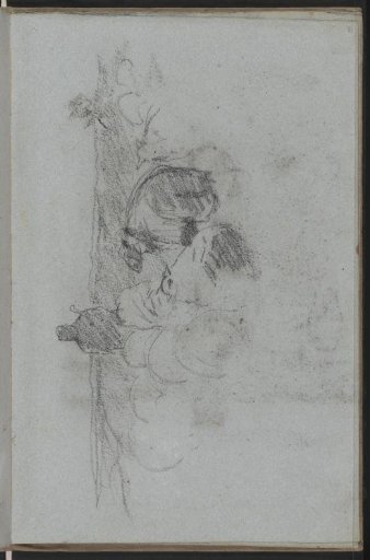 Shepherd with his flock