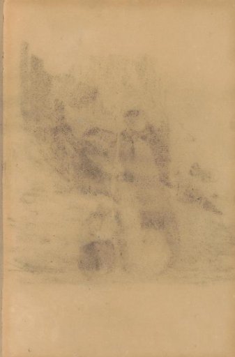 Rubbing of the chalk drawing on page 36