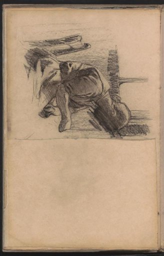 Woman on a chair in an interior