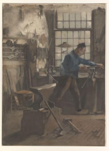 Smith in His Forge