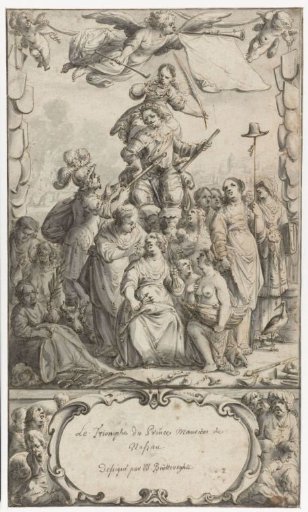 Frontispiece Design for Frederick Hendrick van Nassauw