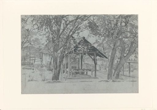 Outbuilding on the Gambar plantation in Java