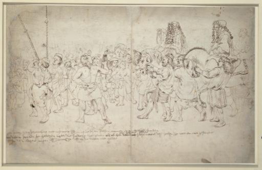 Part of a wedding procession