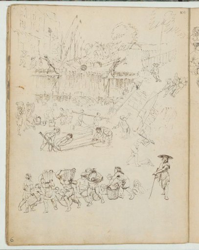 Study sheet with laborers