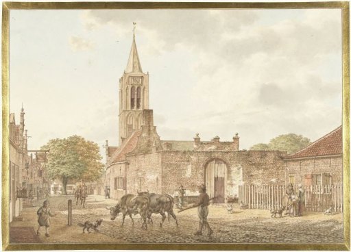 Street Scene in Beverwijk
