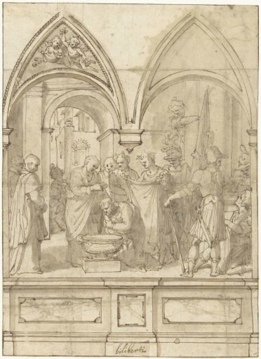 The Baptism of the Centurion, by Peter