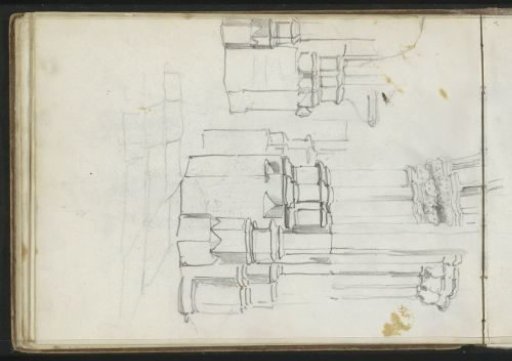 Columned gallery in a church