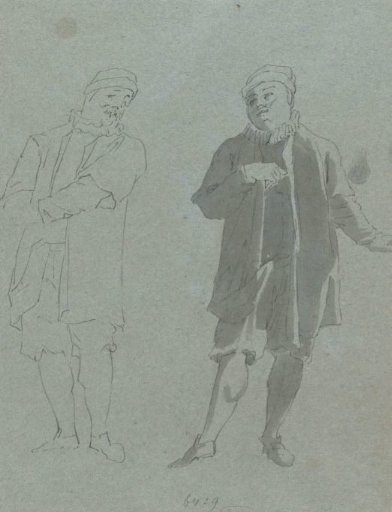 Two studies of an actor
