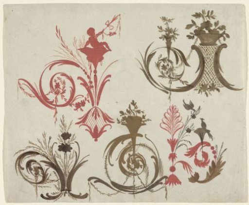 Arabesques with Vases