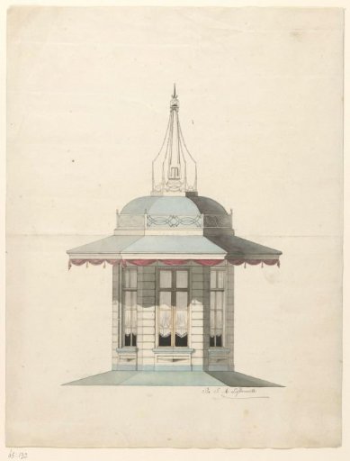 Design for a tea pavilion