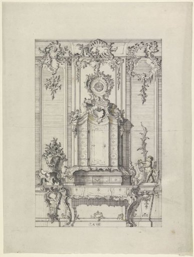 Rococo cabinet