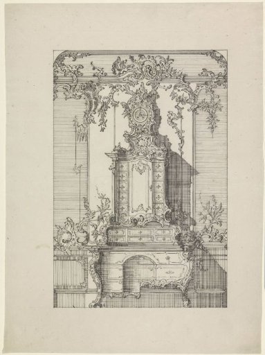 Rocaille cabinet