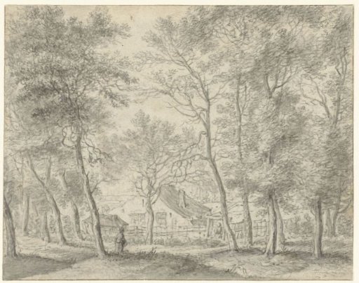 Country House among Trees