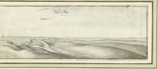 View of the dunes at Muiderberg