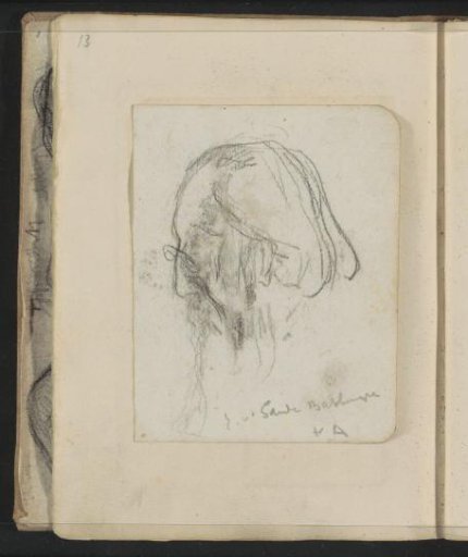 Portrait of the artist Julius Jacobus van de Sande Bakhuyzen