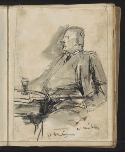 Portrait of the artist Willem Müller