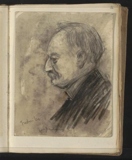 Portrait of a man, named Frederiks