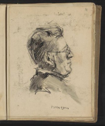 Portrait of the Artist Berend Adrianus Bongers