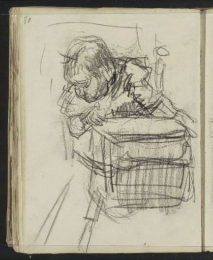 Child in a cradle