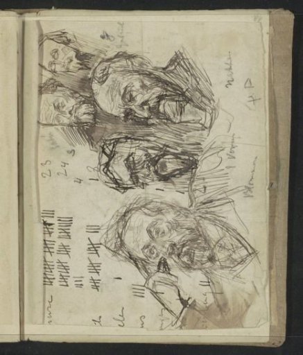 Five male portraits