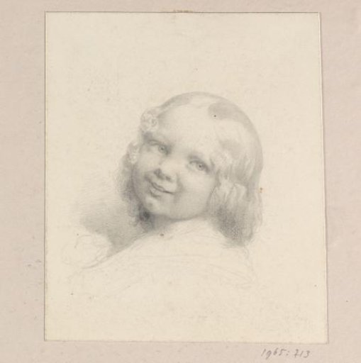 Portrait of an unknown child