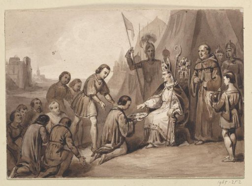 Submission of Hendrik van Montfoort to the Bishop of Utrecht