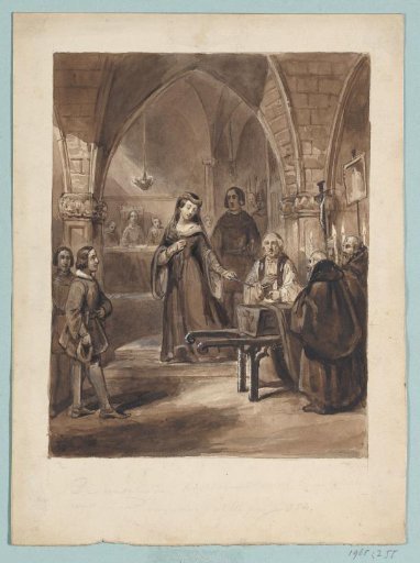 Margaretha of Cleves renounces the estate of her late husband, Albert of Bavaria