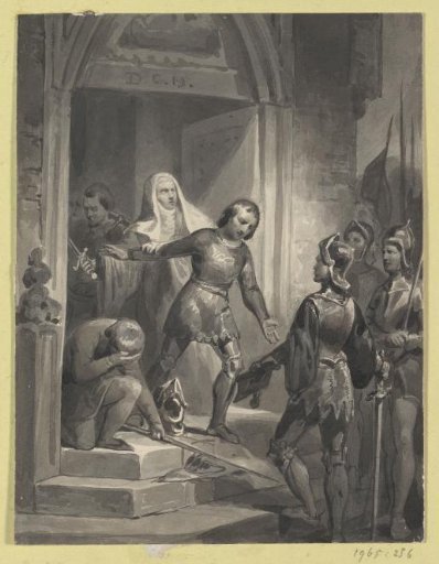 Jan van Domburg surrenders to Philip I of Burgundy