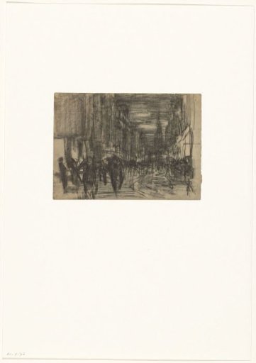 Busy Street in the Evening