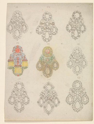 Earrings or brooches