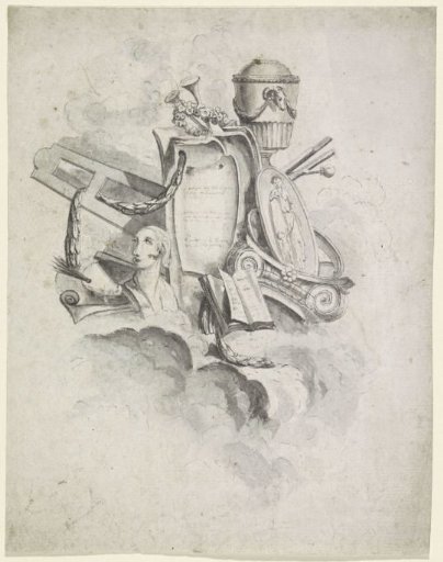 Trophy with Attributes of the Arts
