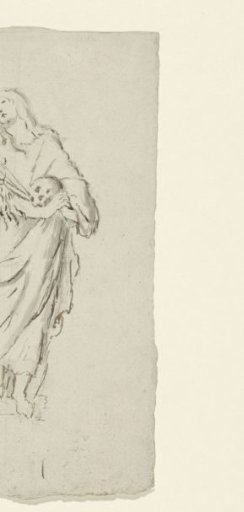 Mary Magdalene with a cross