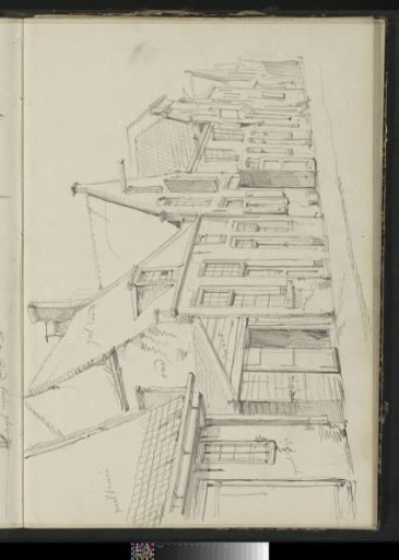 Street with row houses