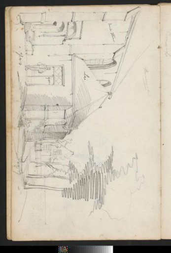 Exterior of a church with a chapel at Bunschoten