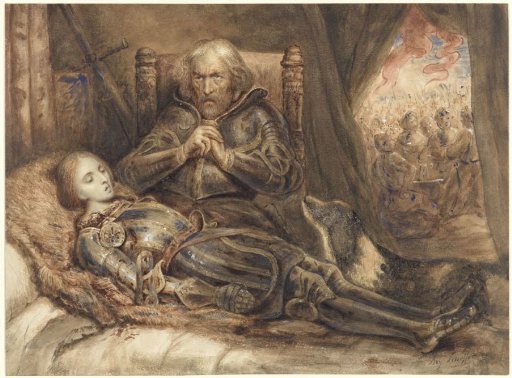 Eberhard of Württemberg Mourning His Son