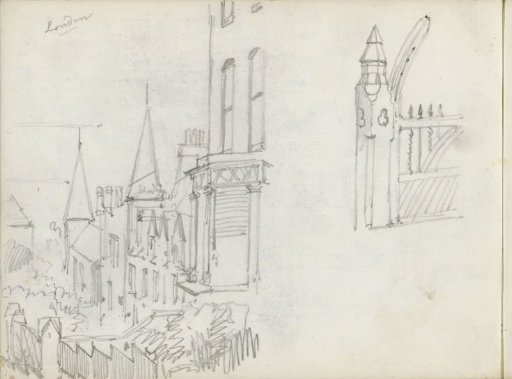 City View of London and an Architectural Study
