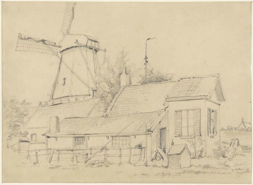 House with a windmill
