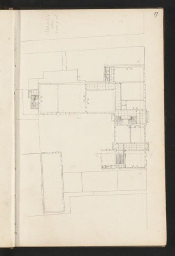 Floor plan of a storey